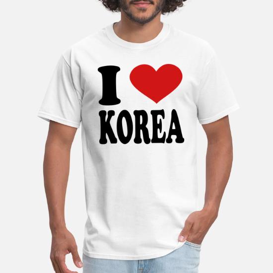 I Love Korea' Men's T-Shirt | Spreadshirt